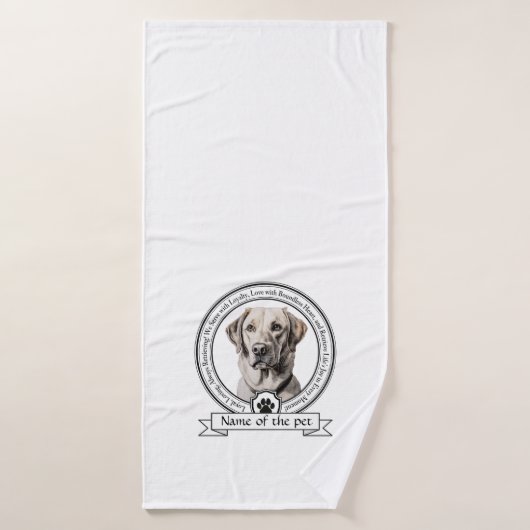 Labrador Retriever Credo Badhanddoek (Badhanddoek)