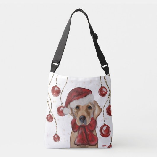 Labrador Retriever Crossbody Tas (Voorkant)