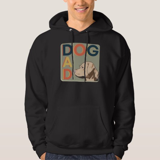 Labrador Retriever Dad Hoodie (Voorkant)