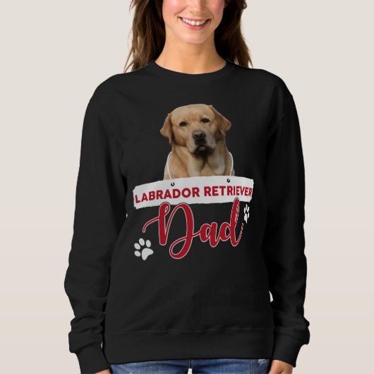 Labrador Retriever Dad Trui (Voorkant)