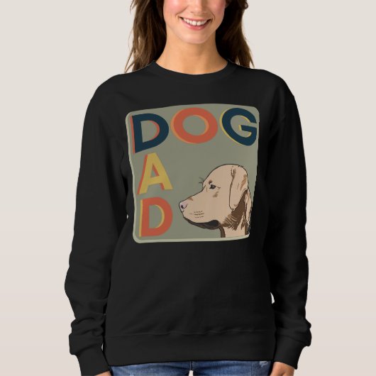 Labrador Retriever Dad Trui (Voorkant)