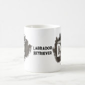 Labrador Retriever Dad Vaderdag Cute Koffiemok (Center)
