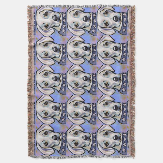 Labrador Retriever Deken (Voorkant Verticaal)