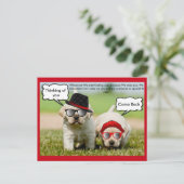 Labrador Retriever denkt aan jou om terug te komen Briefkaart (Staand voorkant)