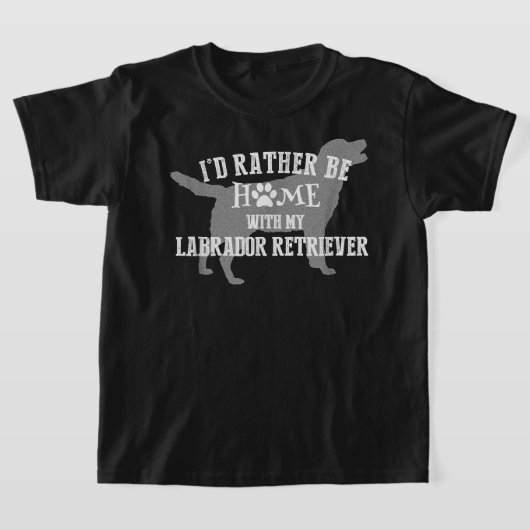 Labrador Retriever Design Labrador Hondenliefhebbe T-shirt (Laagn)