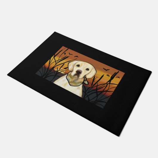 Labrador Retriever Deurmat (Schuin)