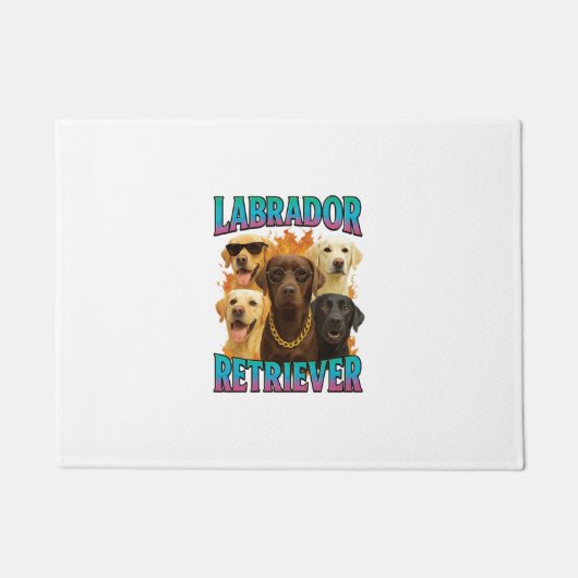 Labrador Retriever  Deurmat (Voorkant)