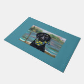 Labrador Retriever Deurmat (Schuin)