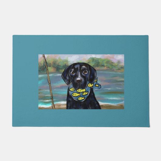 Labrador Retriever Deurmat (Voorkant)