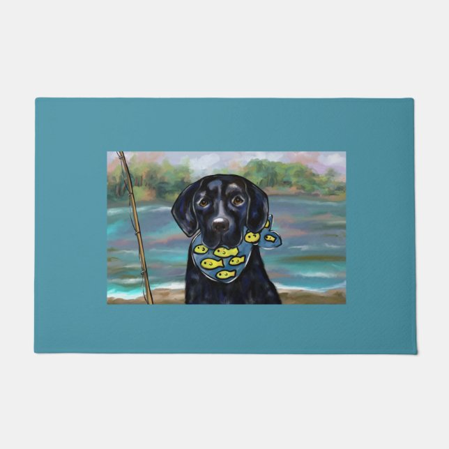 Labrador Retriever Deurmat (Voorkant)