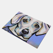 Labrador Retriever Deurmat (Schuin)