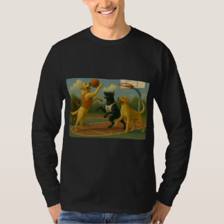 Labrador Retriever die basketbal speelt  T-shirt