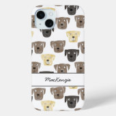 Labrador Retriever Dog Aangepast Case-Mate iPhone Case (Achterkant)