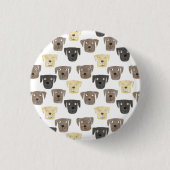 Labrador Retriever Dog Button (Voorkant)