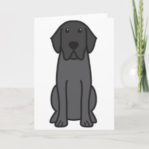 Labrador Retriever Dog Cartoon Kaart