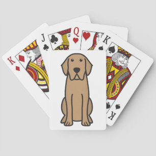 Labrador Retriever Dog Cartoon Speelkaarten