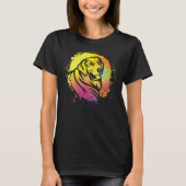 Labrador Retriever Dog Funny Saying_1 T-shirt (Voorkant)