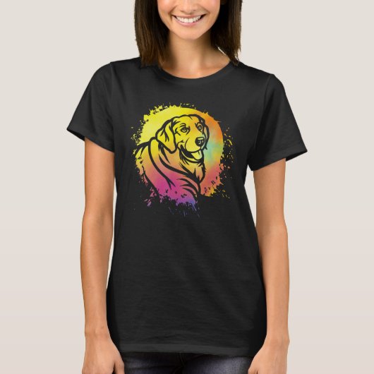 Labrador Retriever Dog Funny Saying_1 T-shirt (Voorkant)