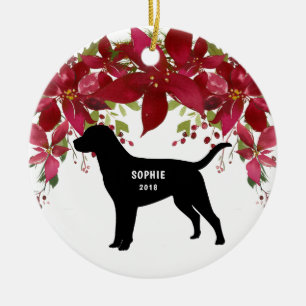 Labrador Retriever Dog kerstboomversiering Keramisch Ornament