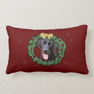 Labrador Retriever Dog: Lab Dog voor Kerstmis 2 Kussen