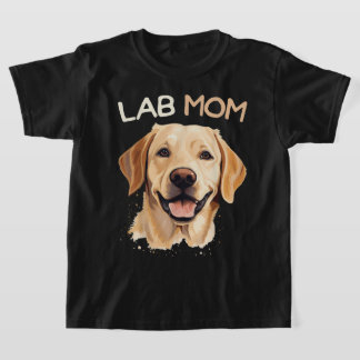 Labrador Retriever Dog Lab Mom Vrouwen T-shirt