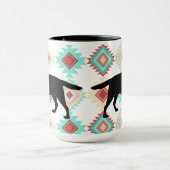 Labrador Retriever Dog op de zuidwestelijke achter Mok (Midden)