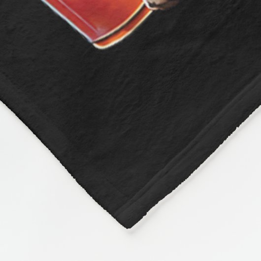 Labrador Retriever Dog Pumpkin Spice Happy Herfst  Fleece Deken (Hoek)