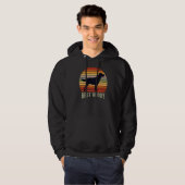 Labrador Retriever Dog Retro Hoodie (Voorkant volledig)