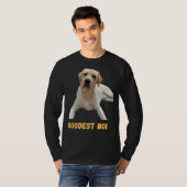 Labrador Retriever Dog Schattige Dog Good Boi Good T-shirt (Voorkant volledig)
