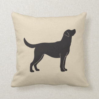 Labrador Retriever Dog Silhouette Sierkussen