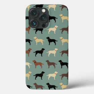 Labrador Retriever Dog Silhouettes Pattern Labs Case-Mate iPhone Case