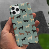 Labrador Retriever Dog Silhouettes Pattern Labs Case-Mate iPhone Case