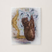 Labrador Retriever Dog, Slapen, Puzzle Legpuzzel (Verticaal)