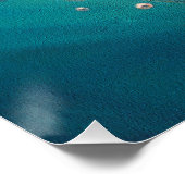 Labrador Retriever dog swimming in water 004 Perfect Poster (Hoek)