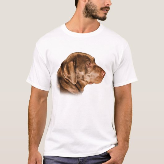 Labrador Retriever Dog T Shirt, T-shirt (Voorkant)