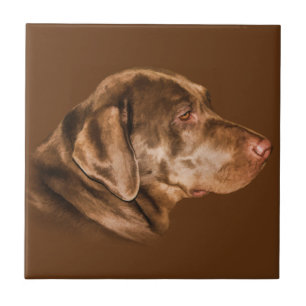 Labrador Retriever Dog, Tile, Tegeltje