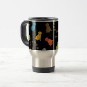 Labrador Retriever Dog Travel Mug Cup Reisbeker (Voorkant links)