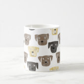 Labrador Retriever Dog Waterverf Koffiemok (Center)