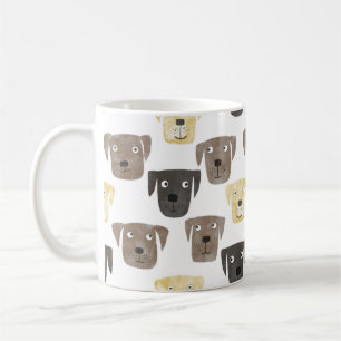 Labrador Retriever Dog Waterverf Koffiemok