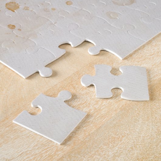 Labrador Retriever Dog Waterverf Portret 04 Legpuzzel (Zijkant)