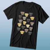 Labrador Retriever Dog Waterverf Tri-Blend Shirt