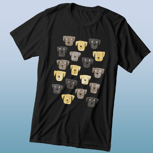 Labrador Retriever Dog Waterverf Tri-Blend Shirt