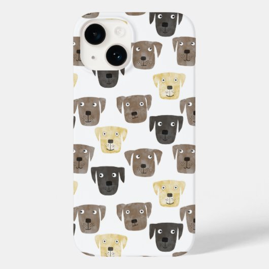 Labrador Retriever Dogs Case-Mate iPhone Case (Achterkant)