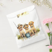 Labrador Retriever Dogs Gevist Bedankzakje (Gezegeld)