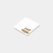 Labrador Retriever Dogs Gevist Post-it® Notes (Schuin)