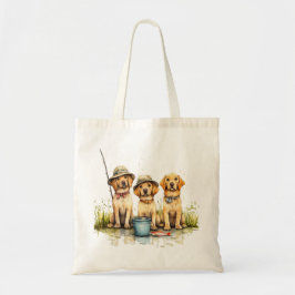 Labrador Retriever Dogs Gevist Tote Bag