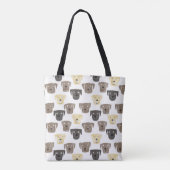 Labrador Retriever Dogs Tote Bag (Achterkant)
