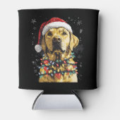 Labrador Retriever Dogs Tree Christmas Sweater Xma Blikjeskoeler (Voorkant)