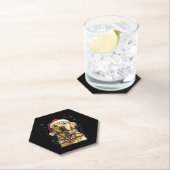 Labrador Retriever Dogs Tree Christmas Sweater Xma Kartonnen Onderzetters (Insitu)