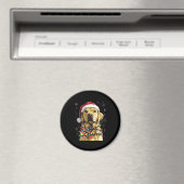 Labrador Retriever Dogs Tree Christmas Sweater Xma Magneet (Insitu (Vaatwasser))